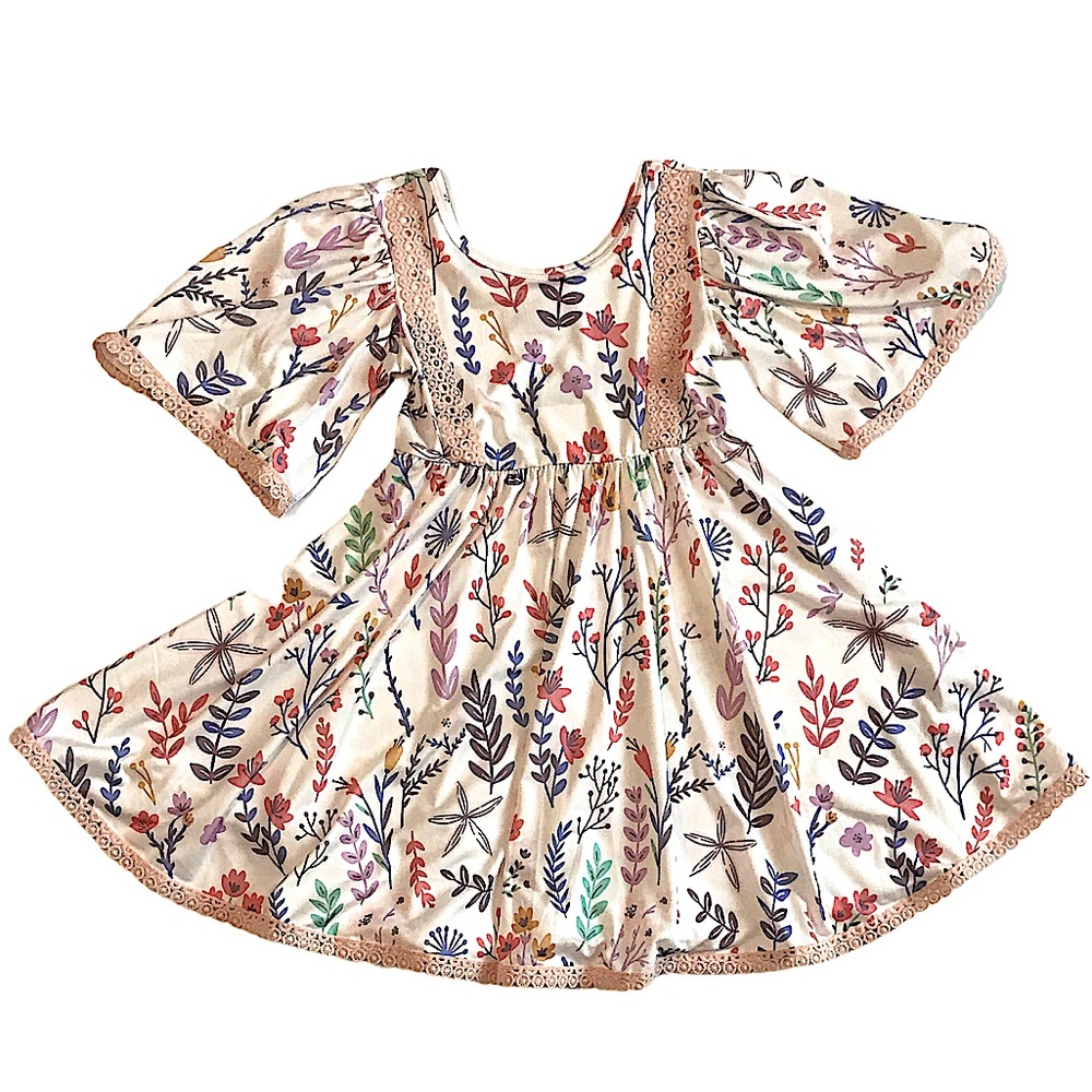 Girl’s DotDotSmile Whimsical Limited Edition 3/4 T